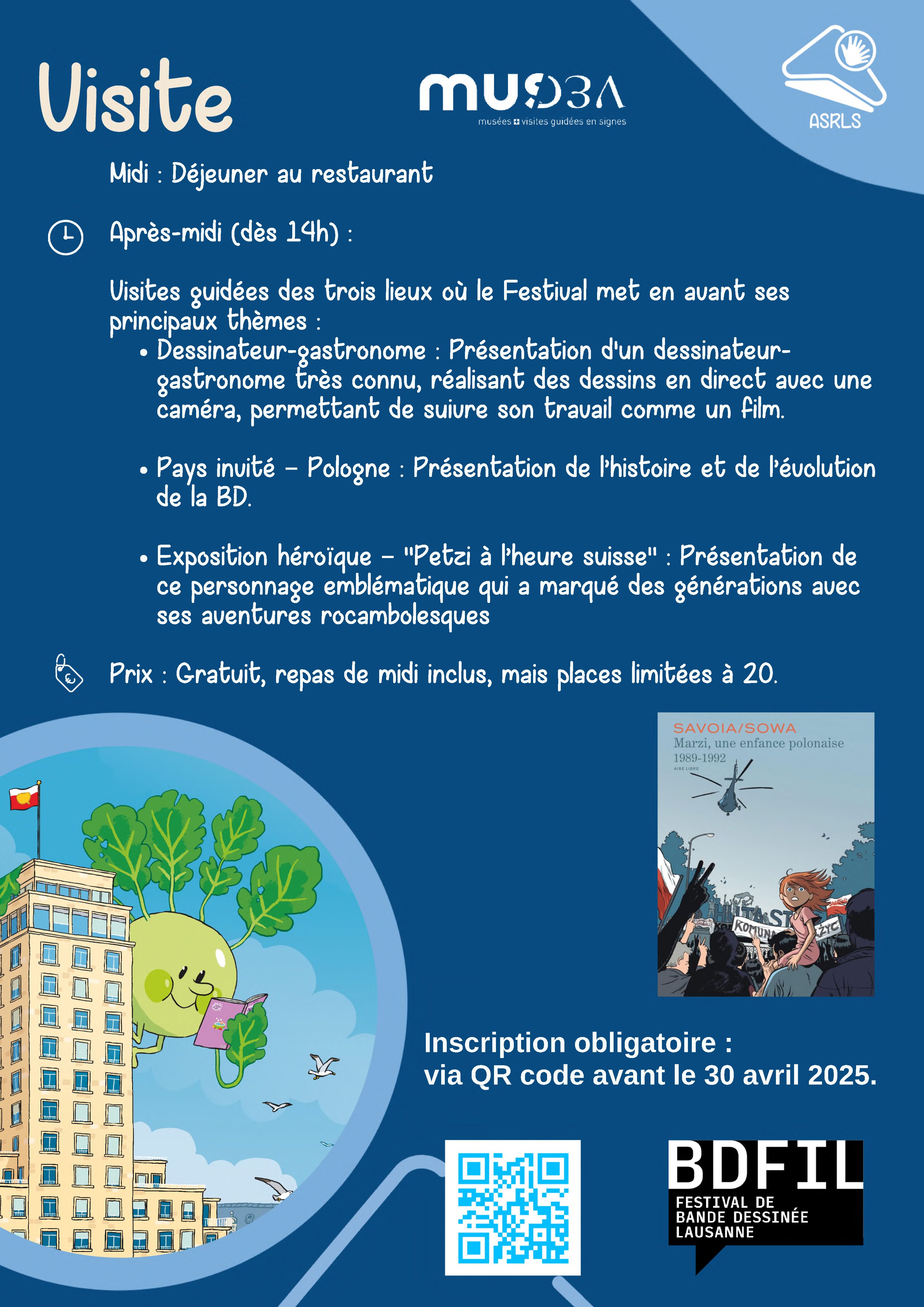 Journée Musée BD Lausanne